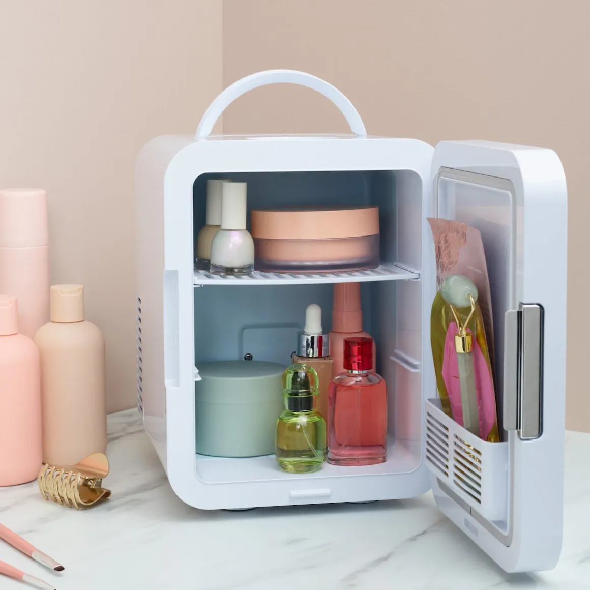 Skincare fridge minikyl för smink och hudvård, 5 l
