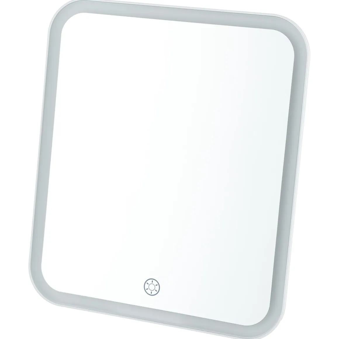 Sminkspegel med uppladdningsbar LED, 22,8 x 19,8 cm