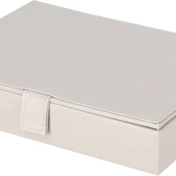 Smyckesförvaring, smyckesbricka med lock, stapelbar