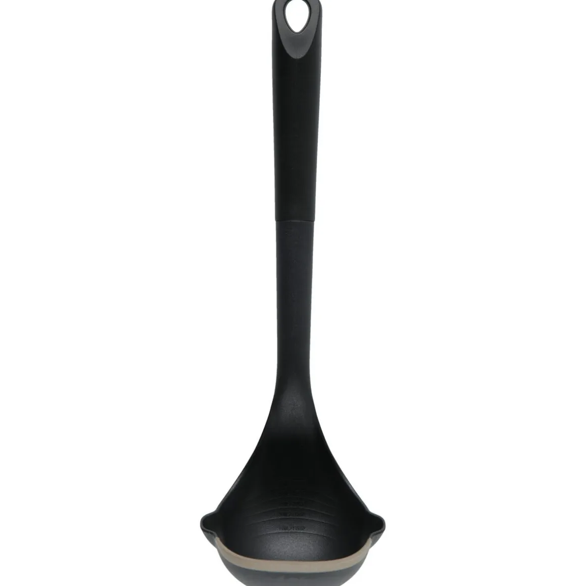 Soppslev glasfiber silikon svart, 30 cm