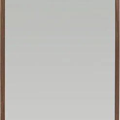Spegel med träram, för vägg, avlång, 120x40 cm