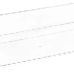 Stapelbar organizer, låda i klar plast