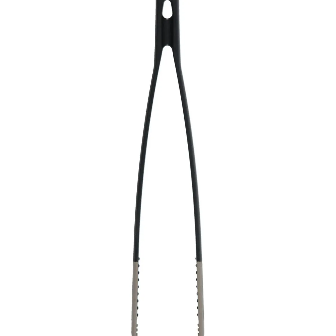 Stekpincett i glasfiber och silikon svart, 30 cm