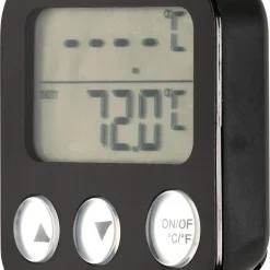 Stektermometer digital, svart