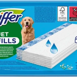 Swiffer Wet Pet fuktiga rengöringsdukar refill, 40-pack