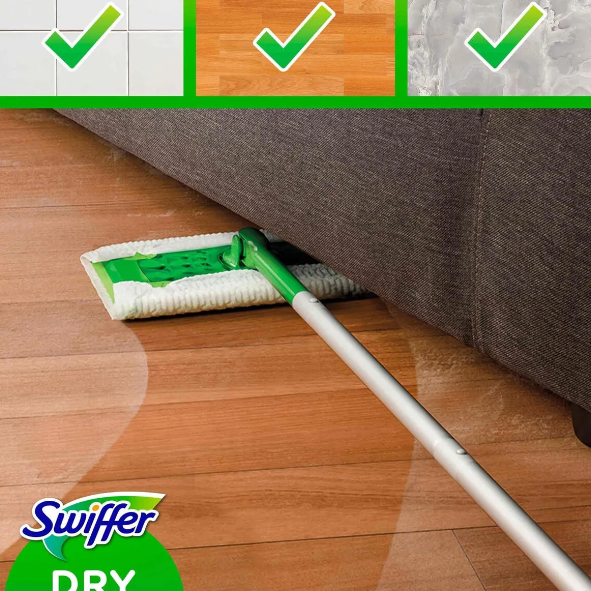 Swiffer Dry Pet refill rengöringsdukar med doft, 72-pack