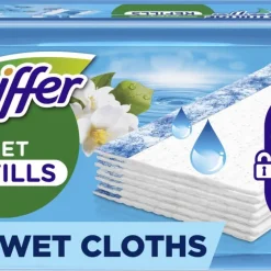 Swiffer Wet Refill fuktiga rengöringsdukar, 20-pack