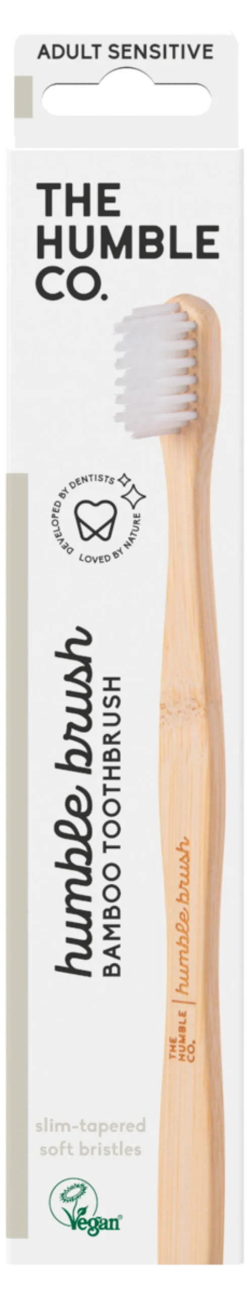 Tandborste bambu The Humble Co sensitive vuxen