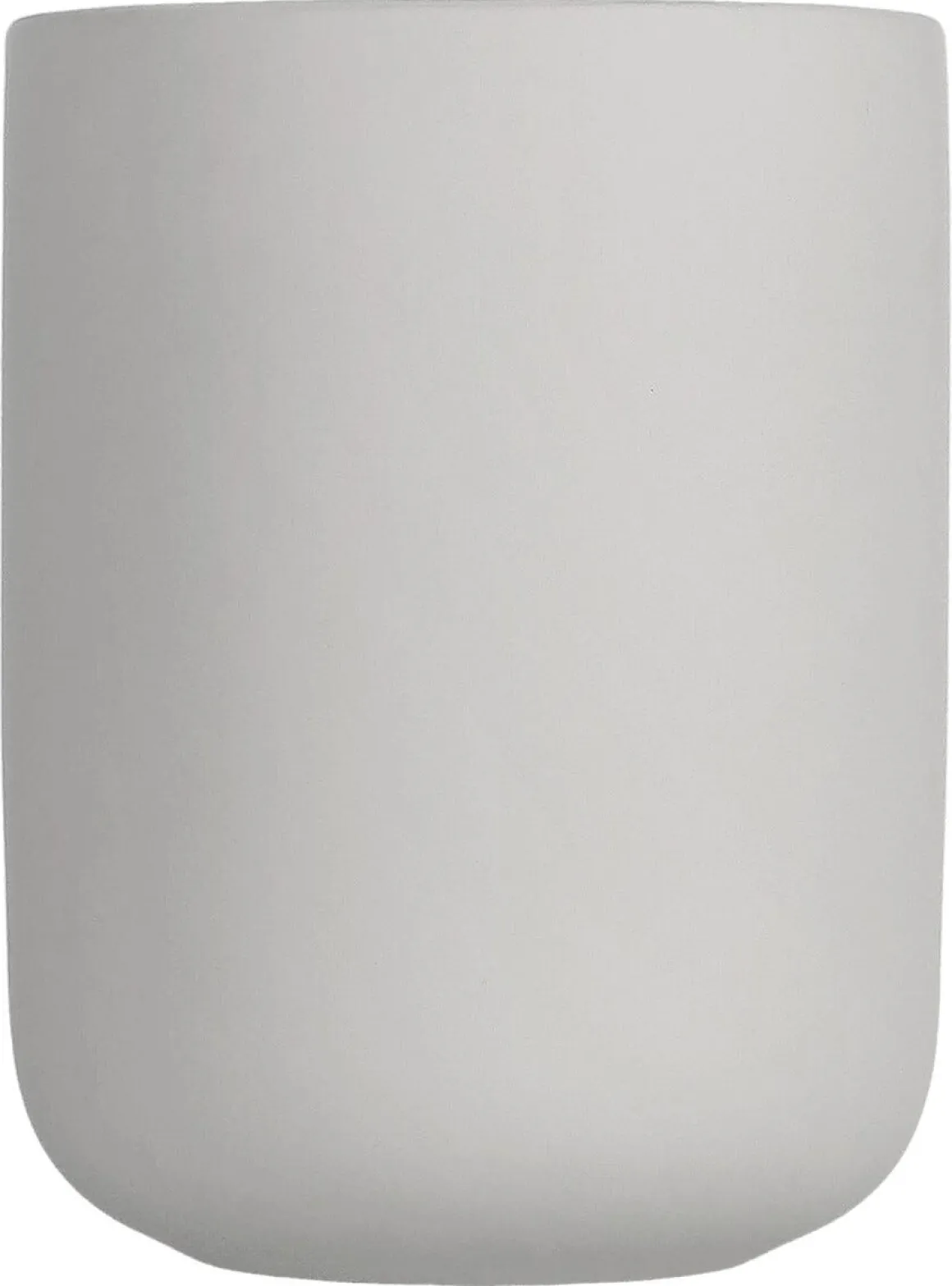 Tandborstmugg i stengods, beige