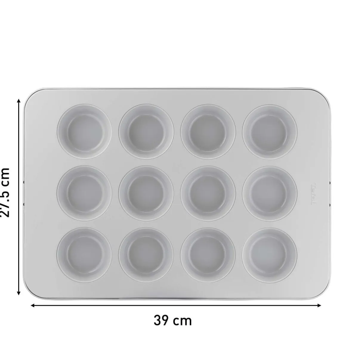 Tefal Ceramik muffinsform 12 st, keramisk, 39 x 27,5 cm