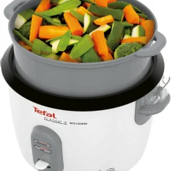 Tefal liten riskokare 1,8 liter, vit RK101115