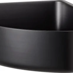Tesa Lavaa duschkorg hörn, självhäftande, svart