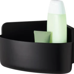 Tesa Lavaa duschkorg hörn, självhäftande, svart
