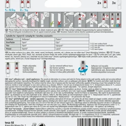 Tesa självhäftande spik , 2-pack