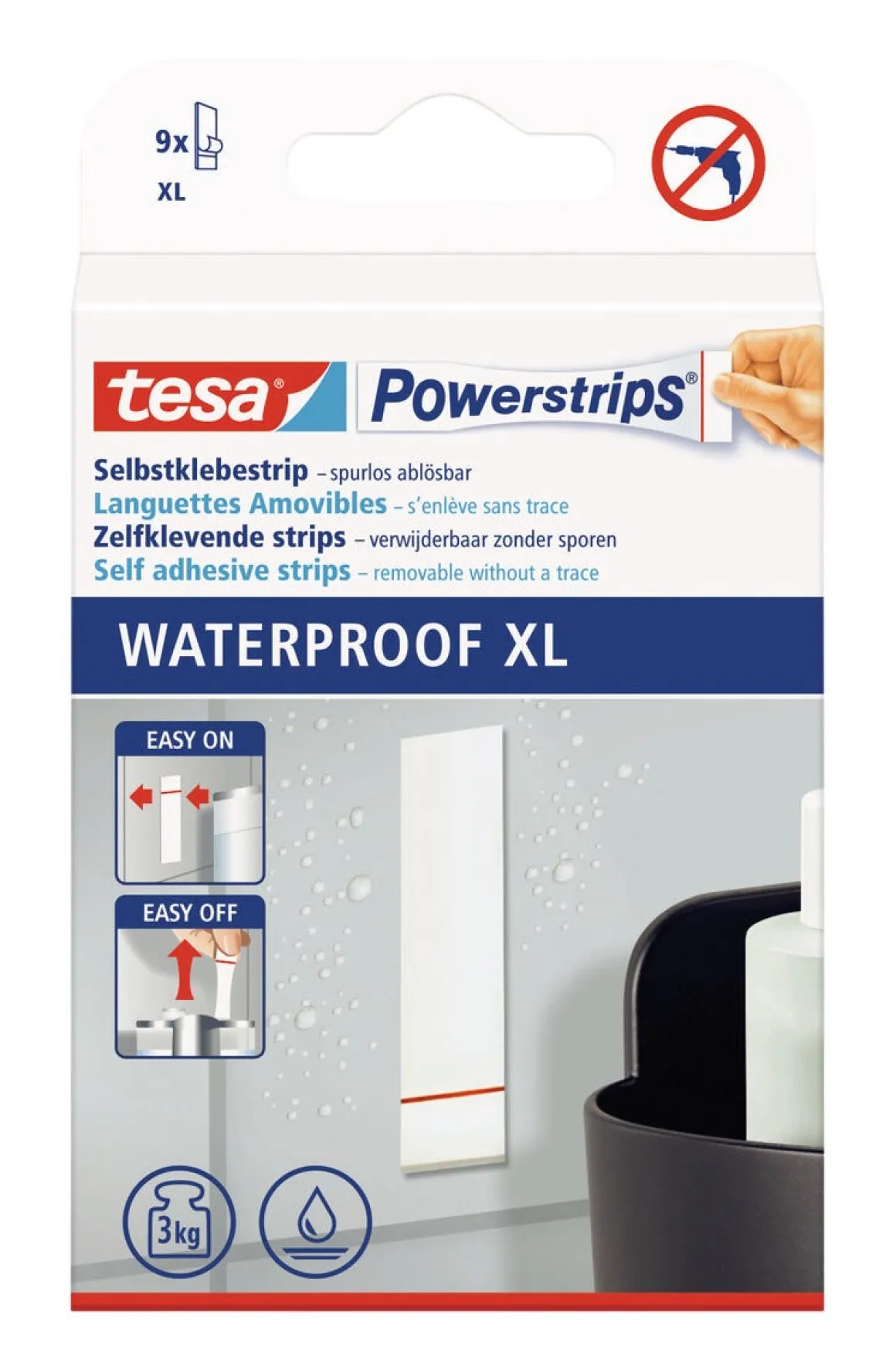Tesa Waterproof Powerstrips XL