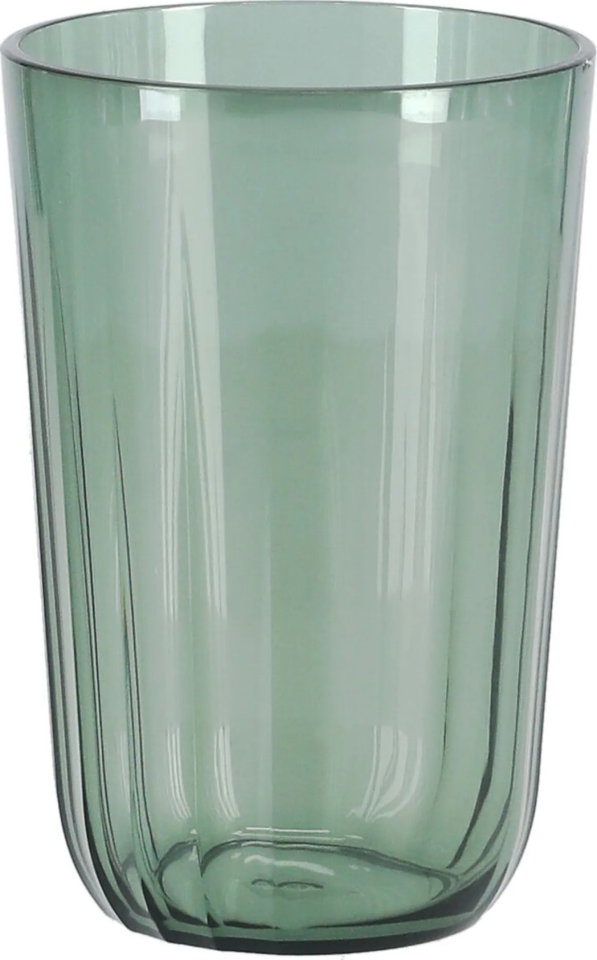 Tillbringare i plast med lock och 4 glas, 2 liter
