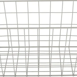 Trådkorg beige metall