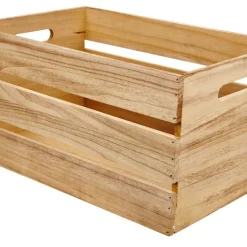 Trälåda med handtag