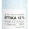 Ättika 12 %, 1 liter