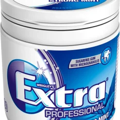 Tuggummi Extra Pro Strongmint på burk, 84 g
