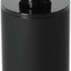 Tvålpump i plast, mattsvart, 350 ml
