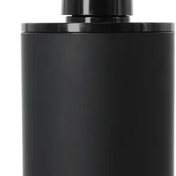 Tvålpump i plast, mattsvart, 350 ml