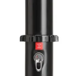 Utedusch soluppvärmd med fotdusch, 35 liter