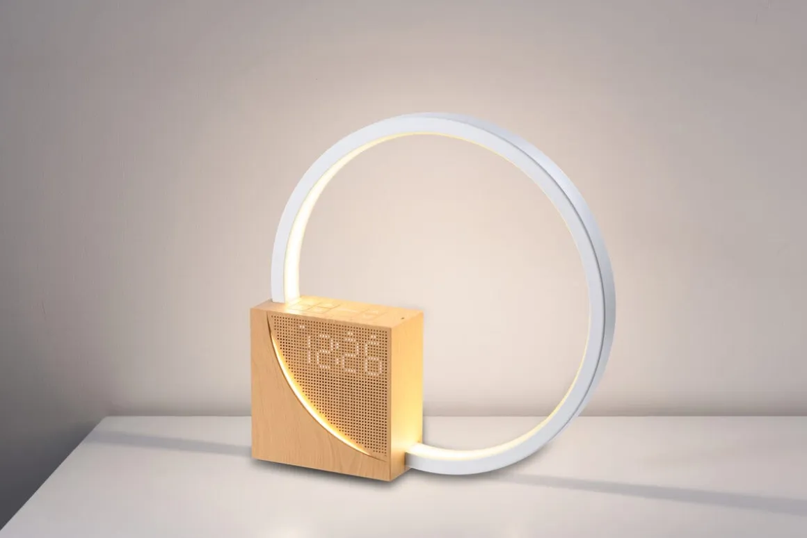 Väckarklocka digital med Wake-up Light
