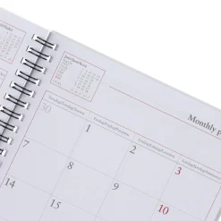 Veckokalender 2025 / 2026 A5, spiralbunden