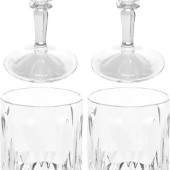 Vinglas i plast 24 cl, 4-pack