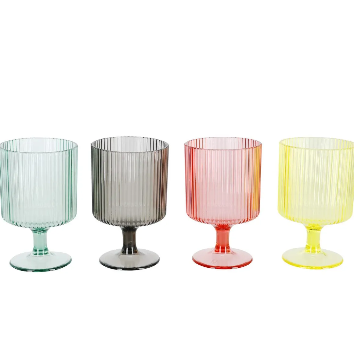 Vinglas i plast 23 cl stapelbara, 4-pack
