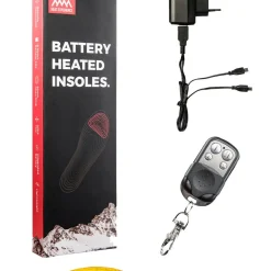 Värmesulor med batteri, dam och herr, 35-46, HeatX