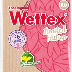Wettex Limited Edition Rosabandet disktrasa, 10-pack
