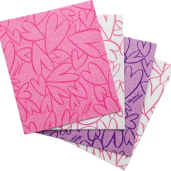 Wettex Limited Edition Rosabandet disktrasa, 10-pack