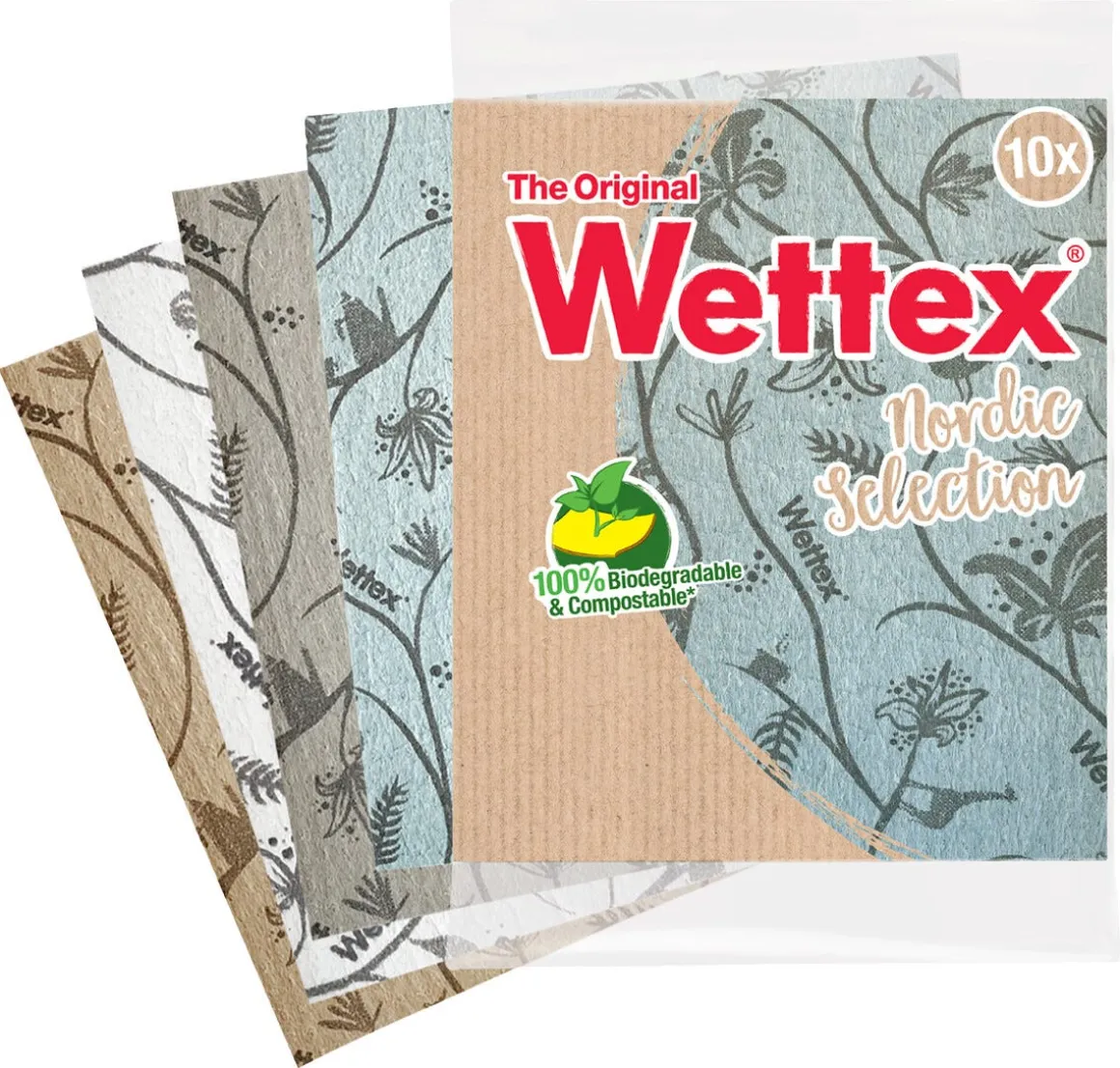 Wettex Nordic Selection disktrasa, 10-pack