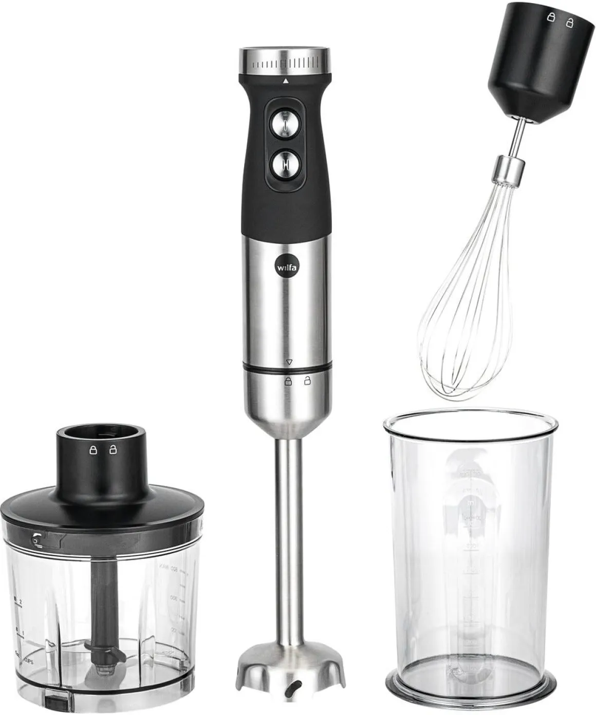 Wilfa Fusion stavmixer med visp, SM2B-1000FP