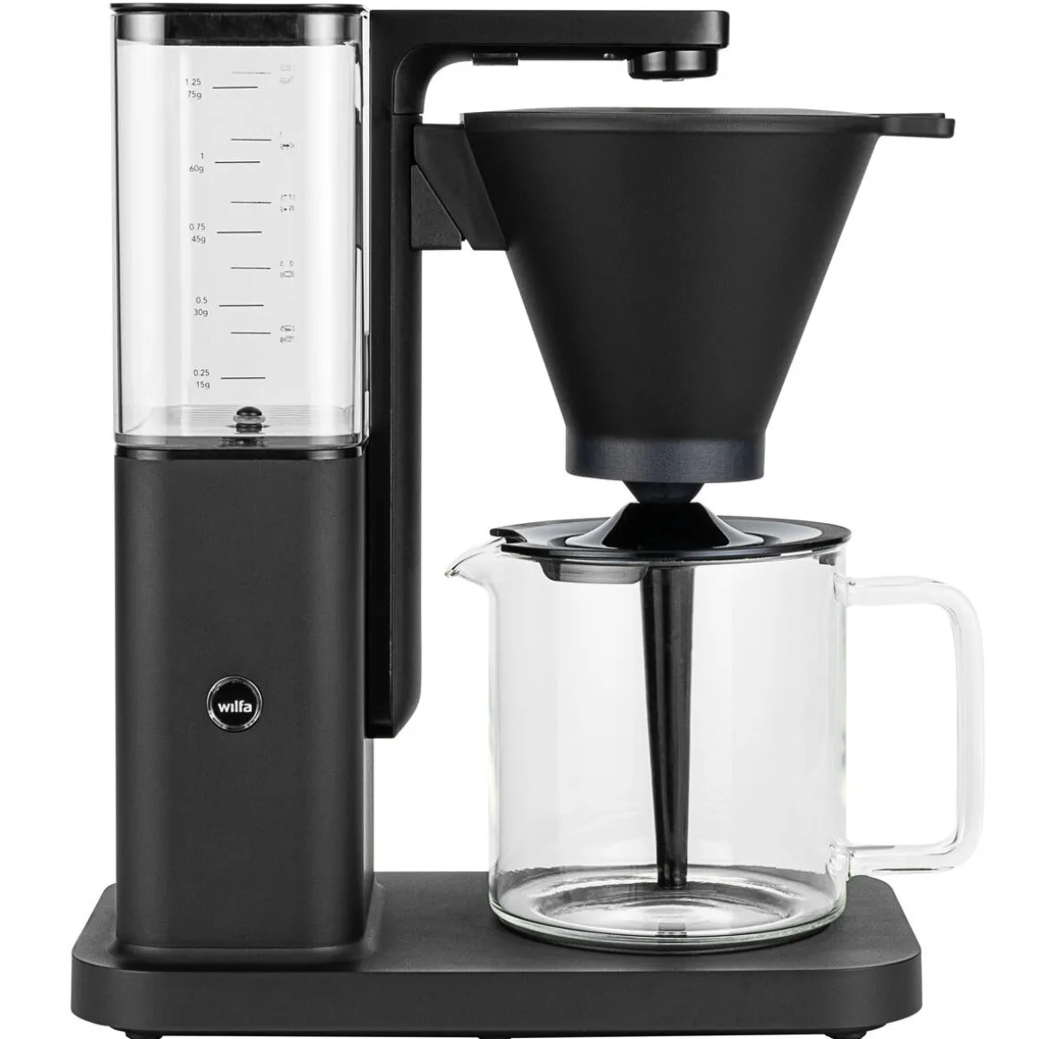 Wilfa Zense kaffebryggare 1,25 l, löstagbar vattenbehållare