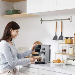 Xiaomi espressomaskin halvautomatisk med mjölkskummare